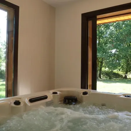 En Foret Landaise Avec Jacuzzi Dintrieur P *