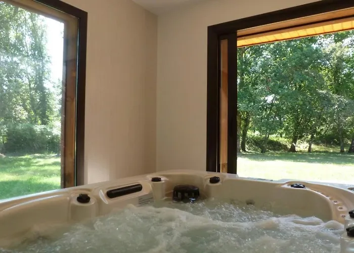 En Foret Landaise Avec Jacuzzi Dinterieur Willa